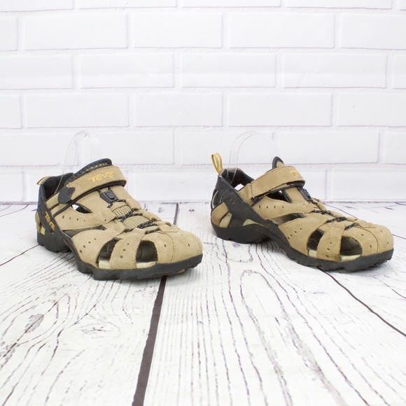 Teva Tan Suede Sport Sandals Size 9 - Picture 4 of 8